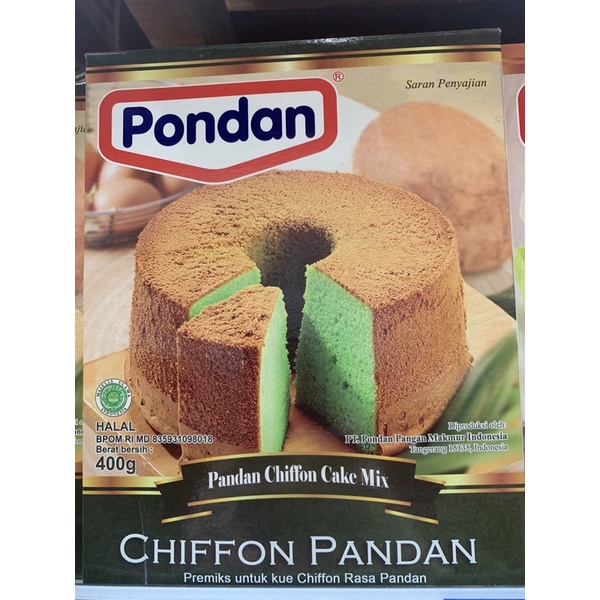 

PONDAN CHIFFON PANDAN 400 GR