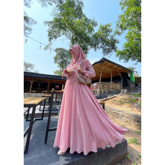 Gamis Premium Ainayya Full Manik by Valdya