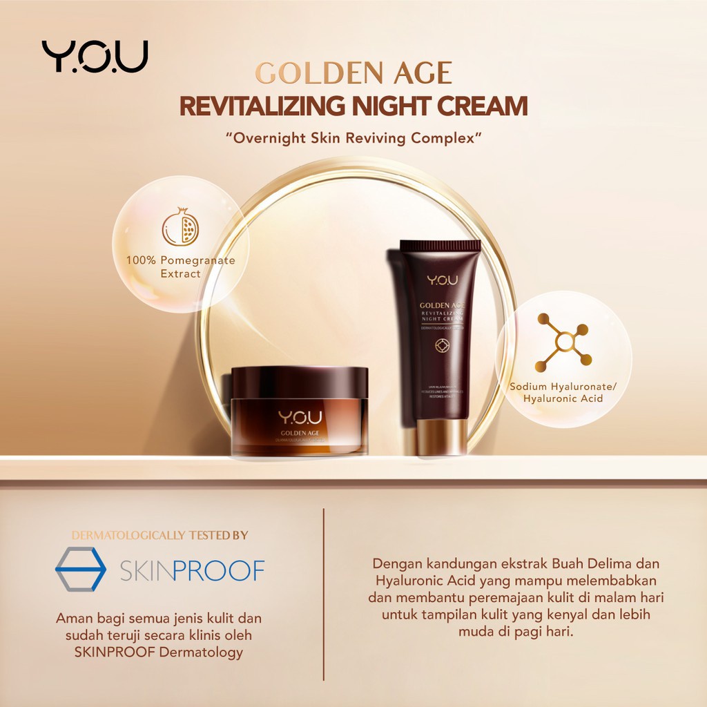 YOU - Golden Age Revitalizing Night Cream