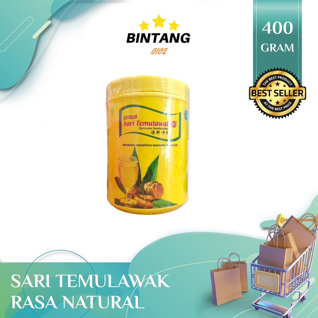 

Toples Sari Temulawak 85 Instan Original Toples 400 gr