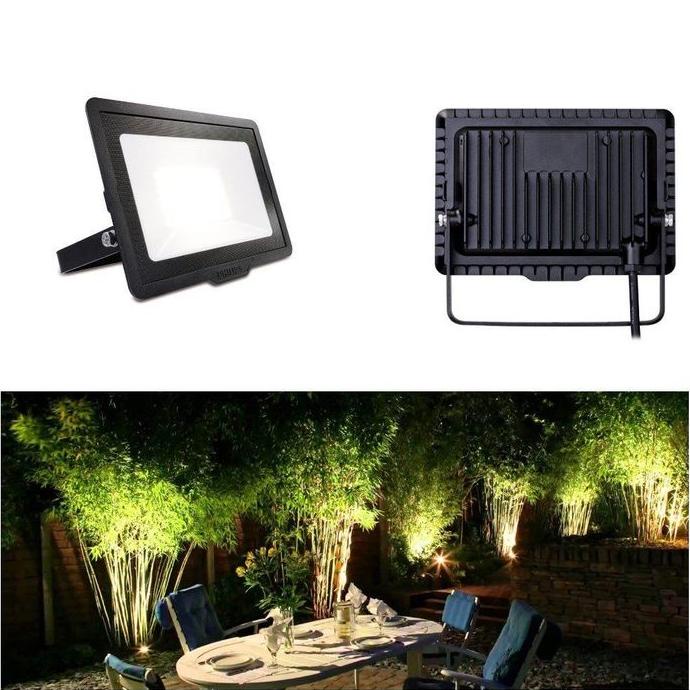 Lampu Sorot Taman Led Floodlight Philips 20 Watt Bvp150