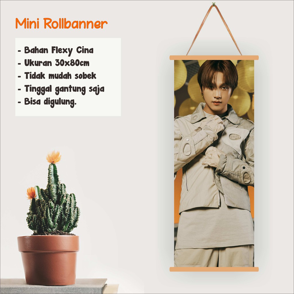 Haechan Mini Roll Banner