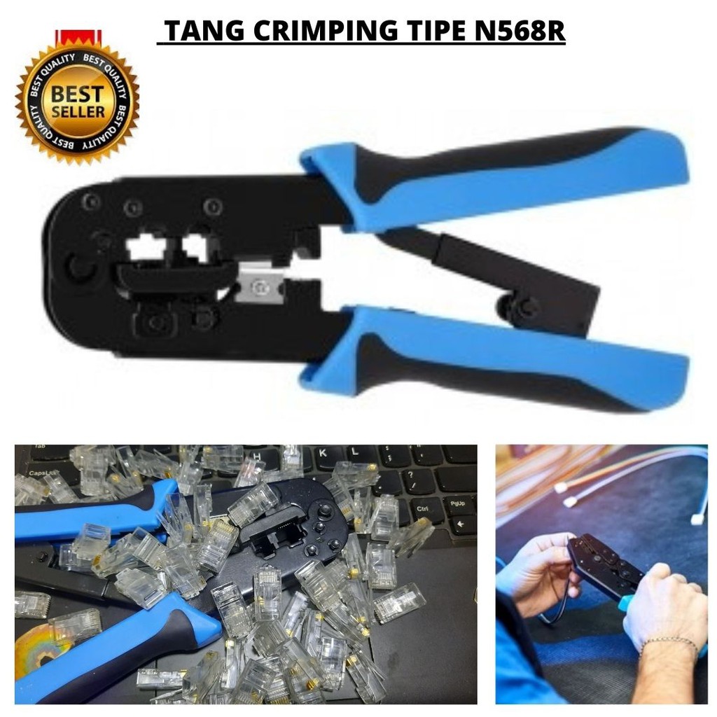 Tang Crimping  Tool Lan Network Cable RJ45 RJ11 RJ12 111156