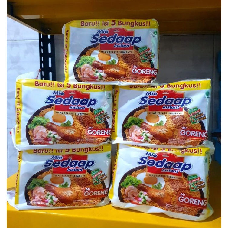

Mie Sedap Goreng kemasan isi 5pcs