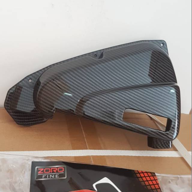 Cover tutup carbon hawa filter honda beat fi,vario 110 new,scoopy esp fi  new