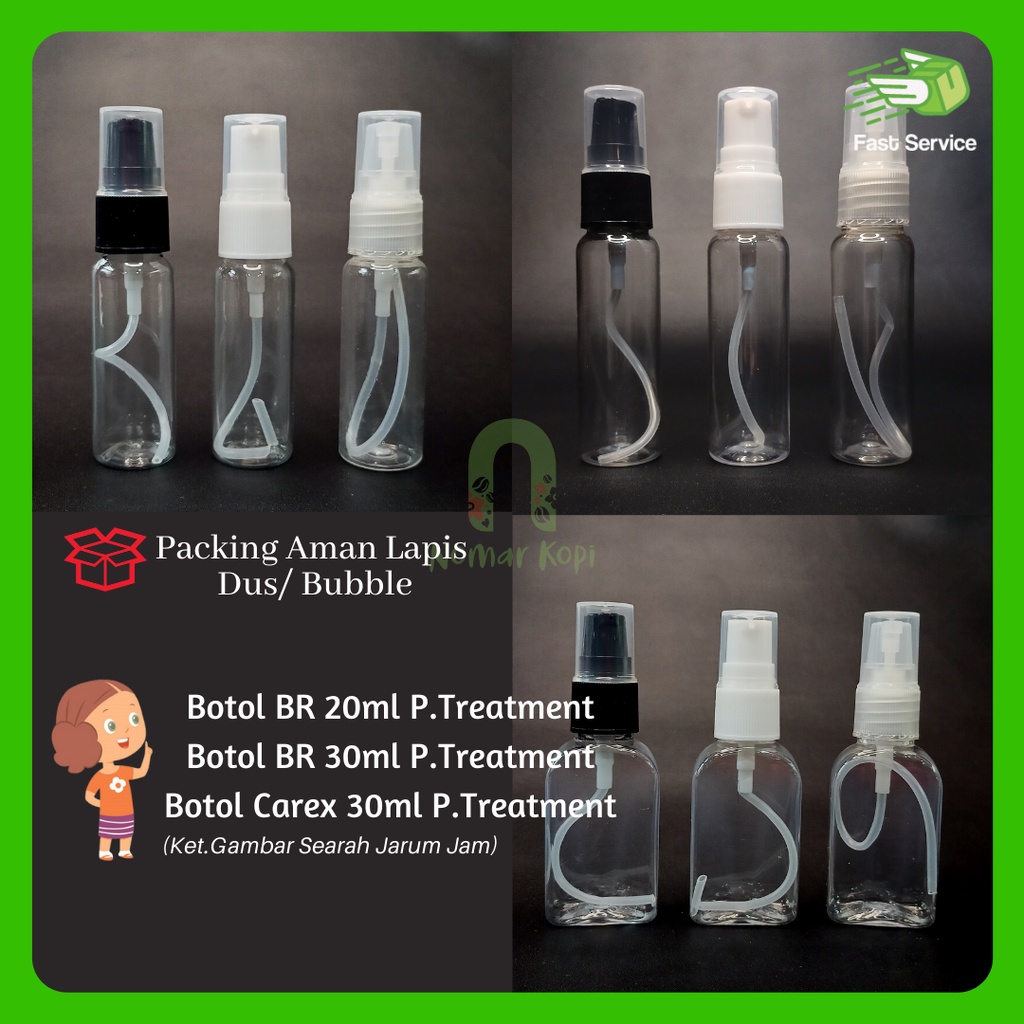 Botol 30ML BR Clear Pump Treatment