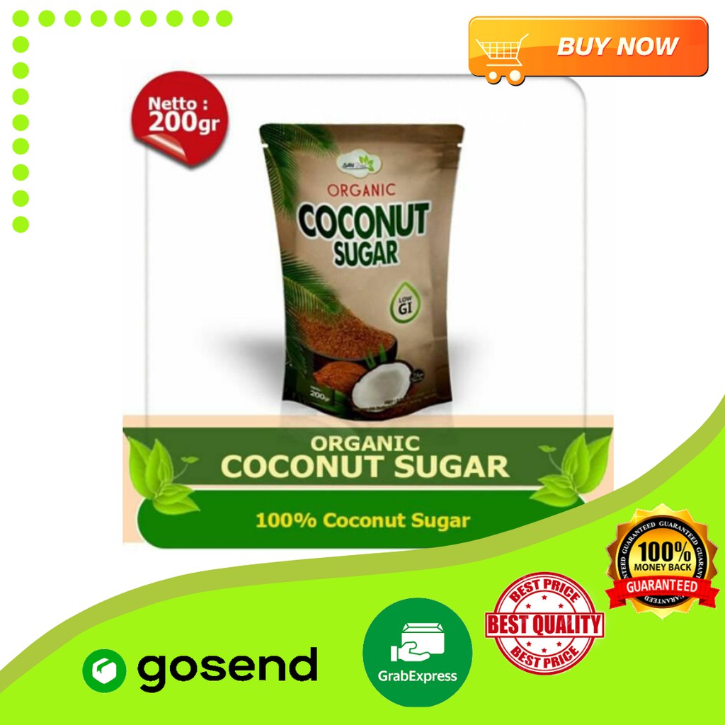 

GULA KELAPA ORGANIK ORGANIC COCONUT SUGAR SANFOOD MURAH AK353