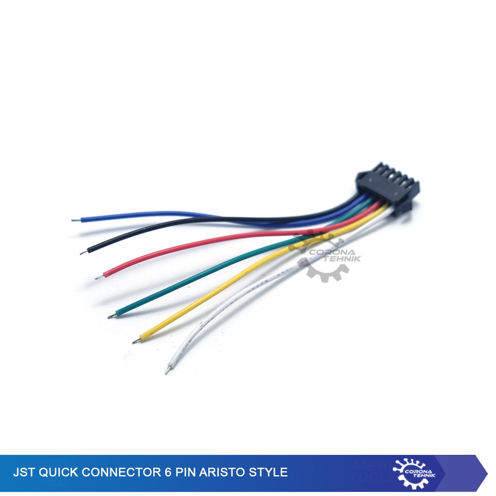 Quick Connector 6 Pin Aristo Style - JST