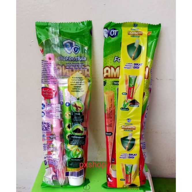 Pasta+Sikat Gigi Formula Travel Pack