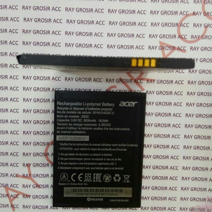 Baterai Original Double Power Acer Liquid Z630 Z630s BAT -T11 BAT T11