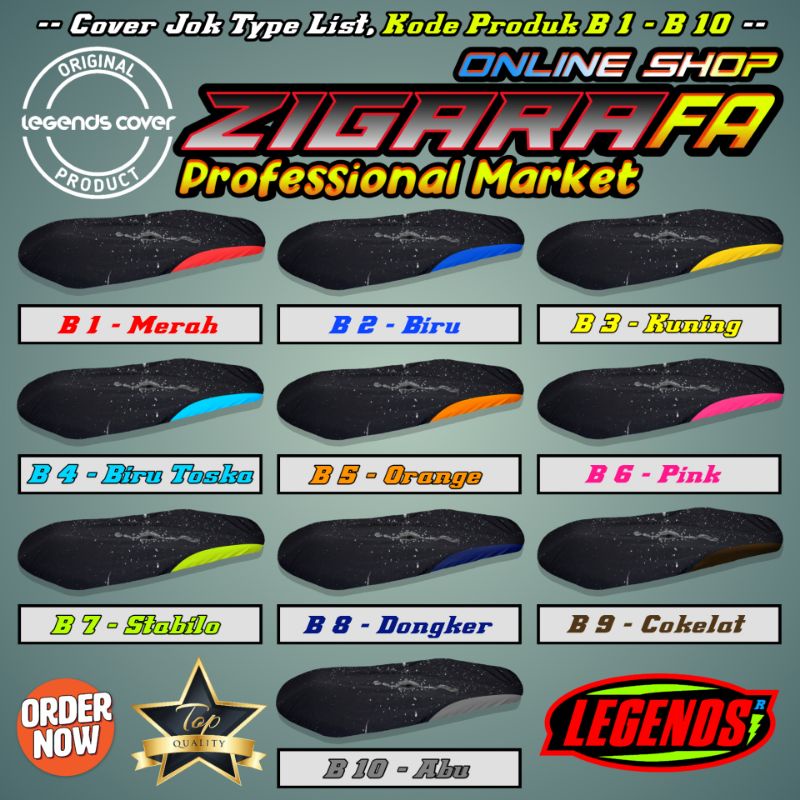 Sarung Jok Motor Vario 110 125 150 Beat Scoopy Mio Spacy  Fino Xeon Xride Next Murah cover jok motor / Terlaris.
