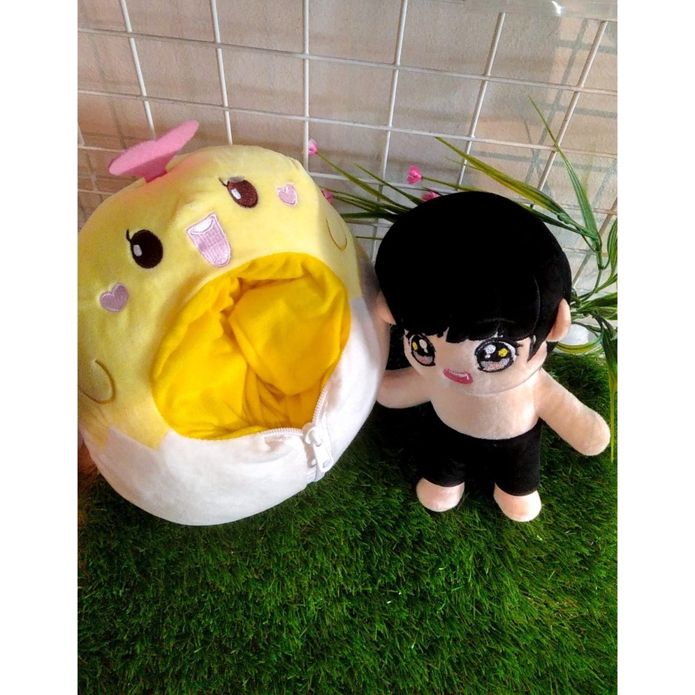 BONEKA KOSTUM EXO AYAM CORGI IMPOR