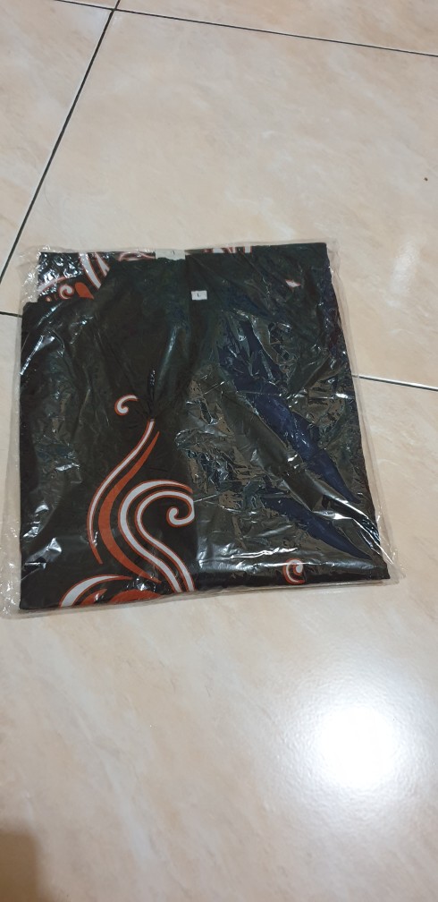 (1kg=5pcs) Kemeja Batik Lengan Pendek Batik Ori Nareswari Kopi Tubruk Batik Solo Seragam Batik Kerja