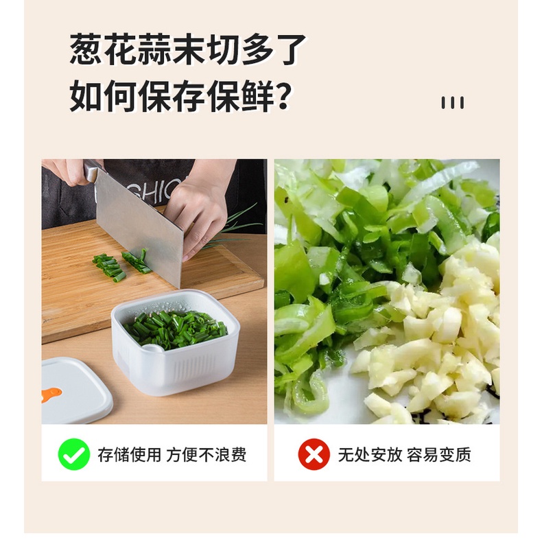 (BOW) Kotak Wadah Penyimpanan Kondiment Bumbu / Tirisan Buah Dengan Saringan Anti Tumpah