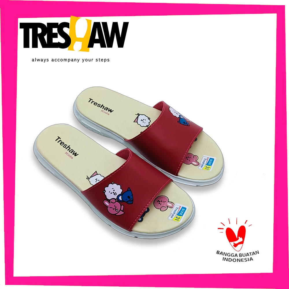 Sandal Anak Perempuan Slop Treshaw Kids Best Seller