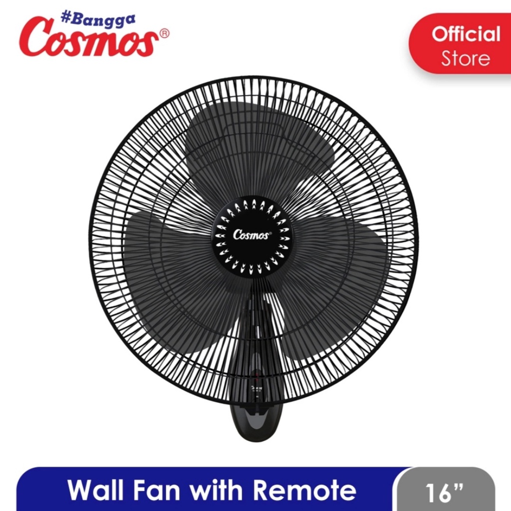 Kipas Angin Dinding Cosmos 16 WFGR WFCR Remote Kipas Tembok Wall Fan Kipas Remot Cosmos 16 WFCR Kipas Dinding