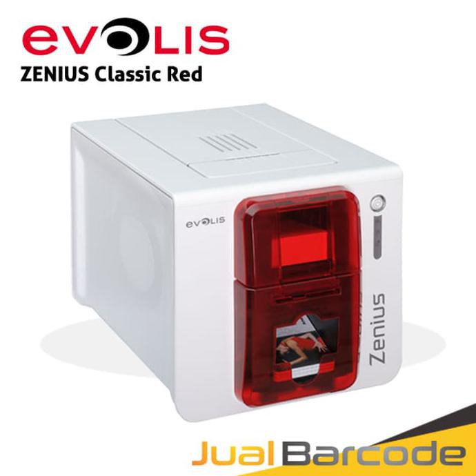 

Silahkan Order] Id Card Printer Evolis Zenius Classic Red | Cetak Kartu Id Single Side