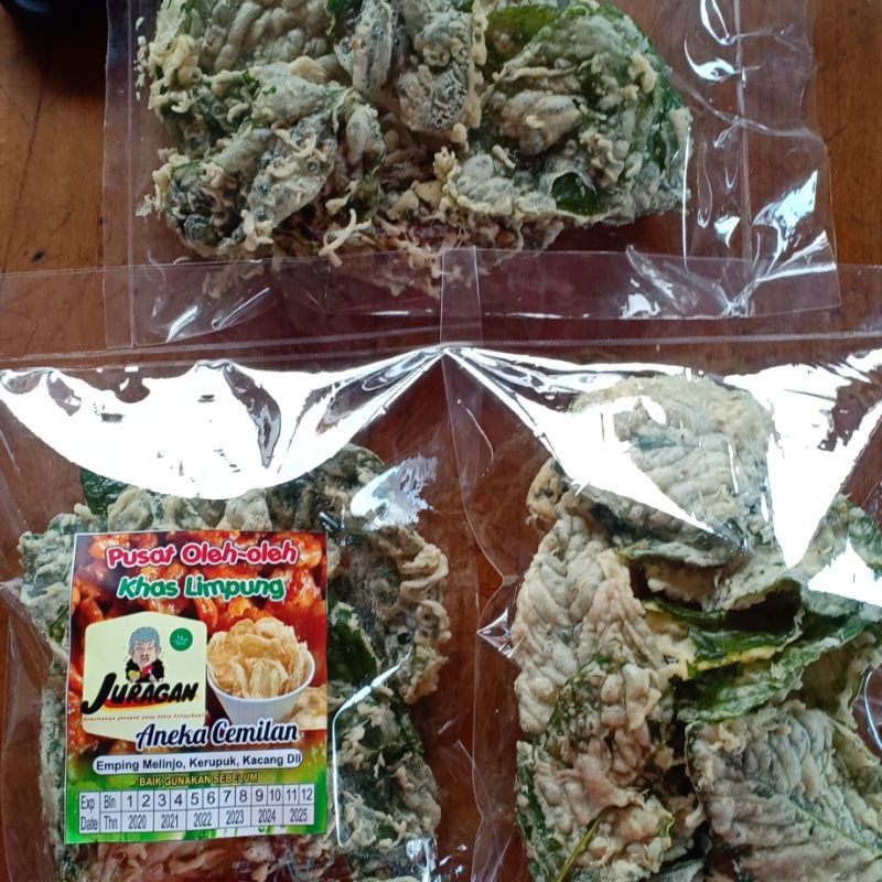 

keripik bayam juragan renyah isi 100 gram