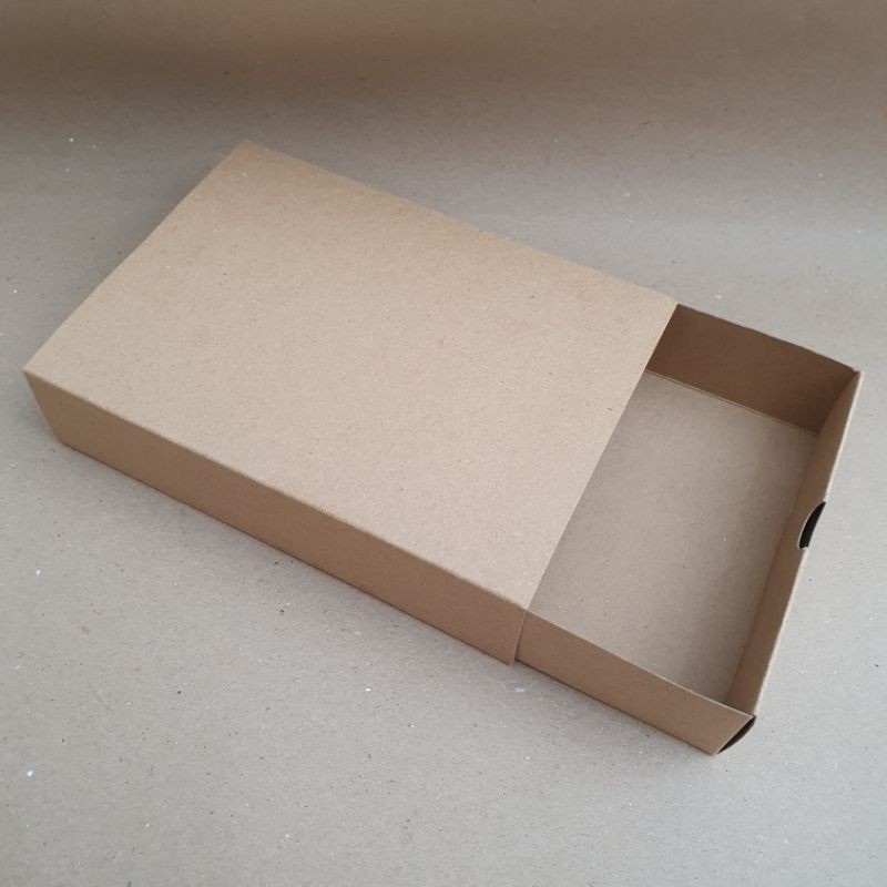 

Kardus / Dus / Box / Kotak kue multifungsi model sorong 22x16x5