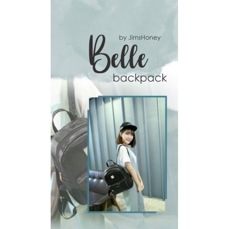 BELLE BACKPACK JIMSHONEY TAS RANSEL ORI