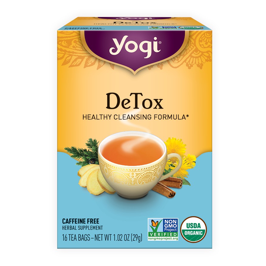 

Yogi Tea Detox Caffeine Free / Teh Untuk Detox Hati/ Detox Liver
