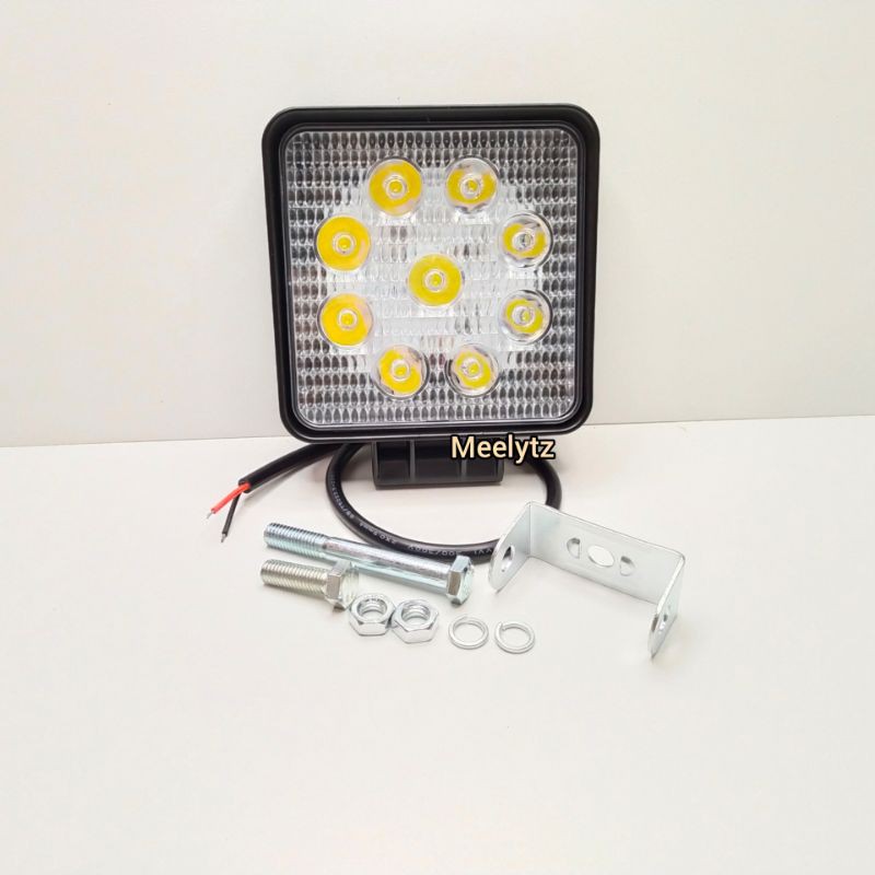 Lampu tembak sorot Worklight Grade A 12volt sampai 80volt 9 mata waterproof