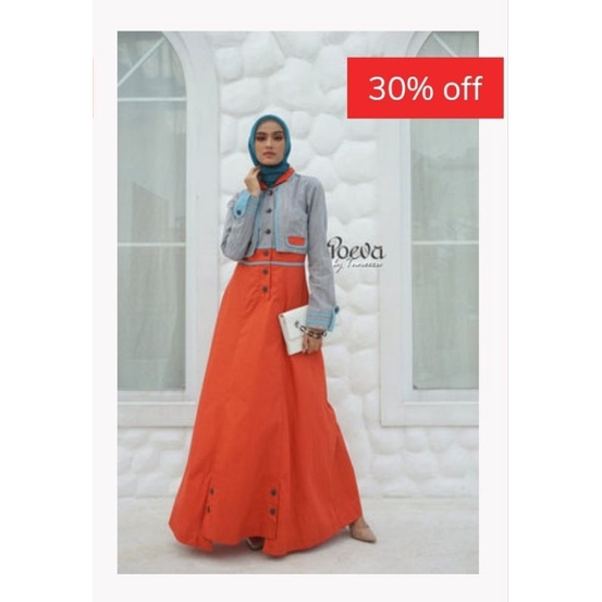 Flashsale Poeva PV-0320 Vitamin Sea Kode 17-36 Gamis Tunik Short Dress Long Coat Celana Setelan by T