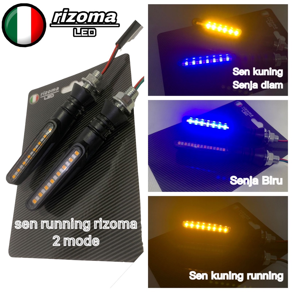 Lampu Sen Sein Running Led Rizoma 629 Model Lexus Universal Semua Motor Vixion,Byson,Xabre,R15,Ninja,Cbr,Cb,Megapro,Versa,Tiger Dan Motor Lain Nya