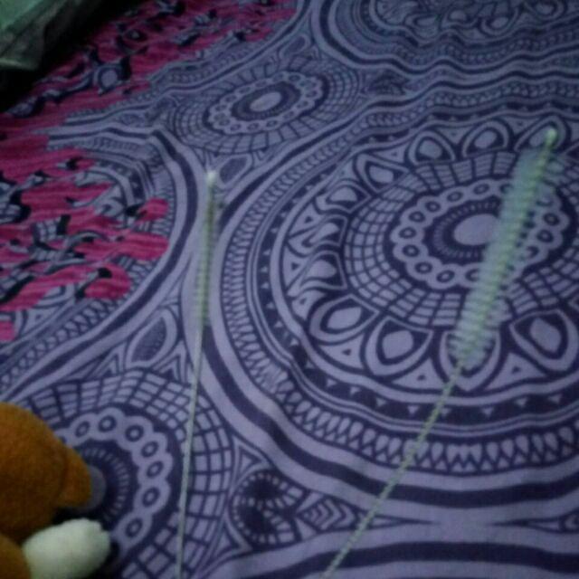 Sikat Sedotan Stainless 17 Cm Harga Per Satuan