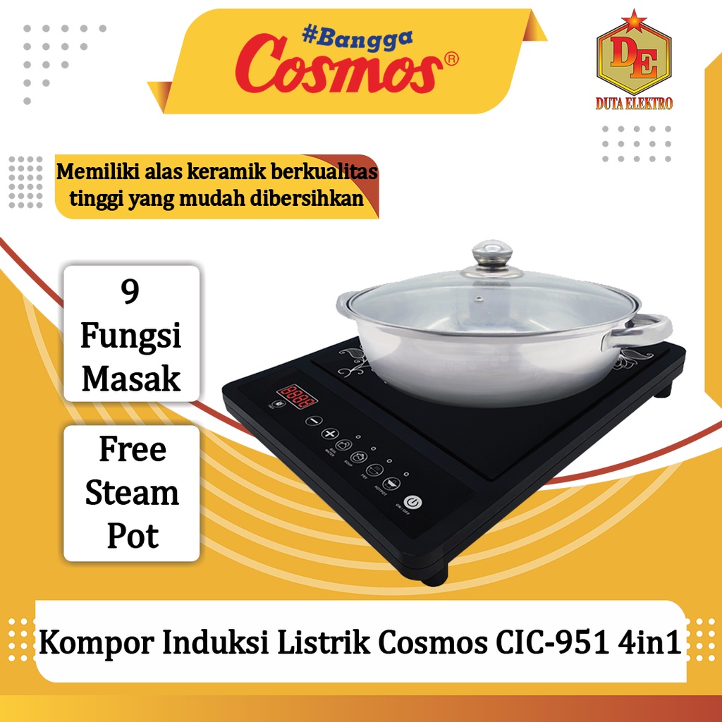 Jual Kompor Induksi Listrik Cosmos CIC-951 4in1 | Shopee Indonesia