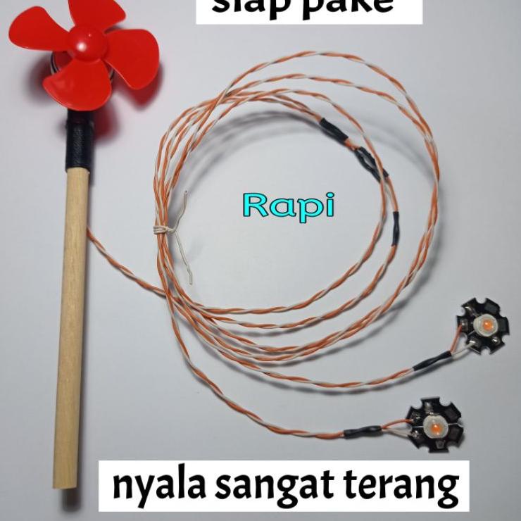 "Mw31au22r" lampu layangan dinamo kecil