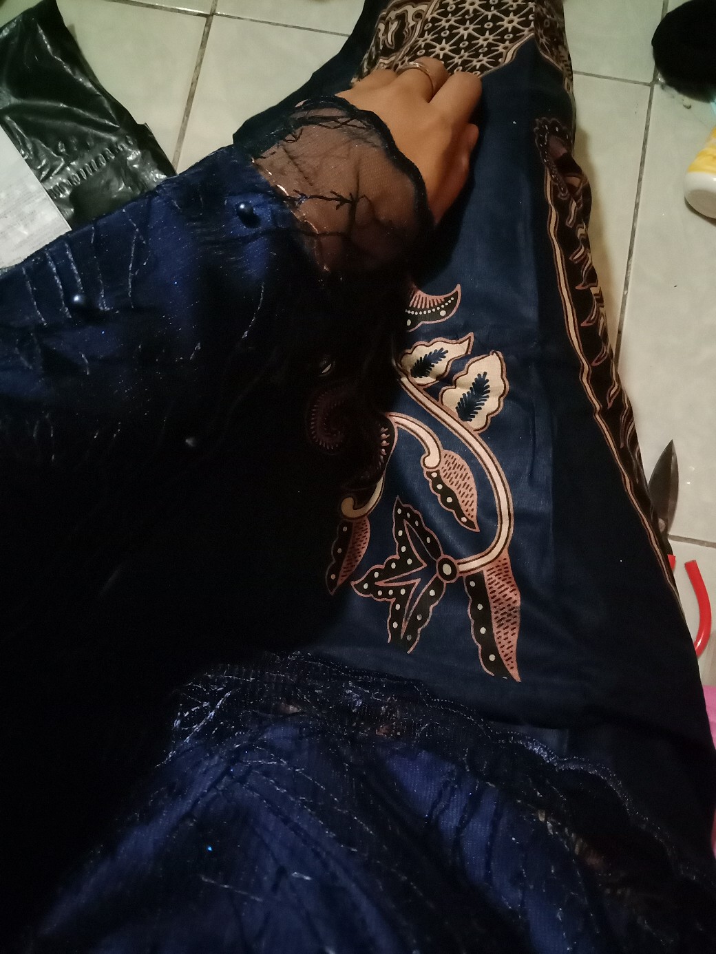 Mmaura Couple - Sania Ruffle Batik Couple Ori Ndoro Jowi Dnt Garansi Termurah Shopee - Batik Couple