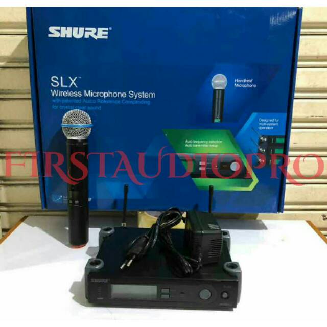 Mic Wireless Shure SLX 4 Beta 58 Single Mic