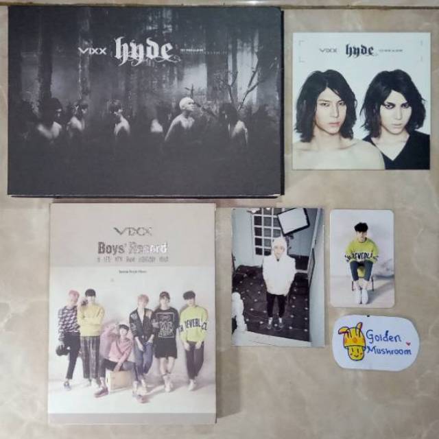 Vixx Album hyde boys record Hongbin leo kpop photocard