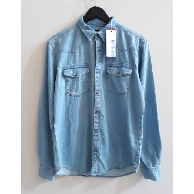 DENIM JACKET FSBN (RIPPED)