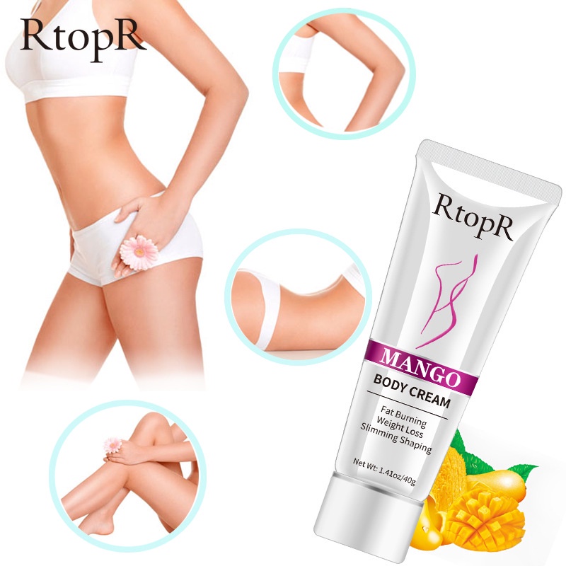 Rtopr Krim Slimming pinggang krim panas untuk menurunkan berat badan Slimming Weight Lose Body Cream Shaping Create Beautiful