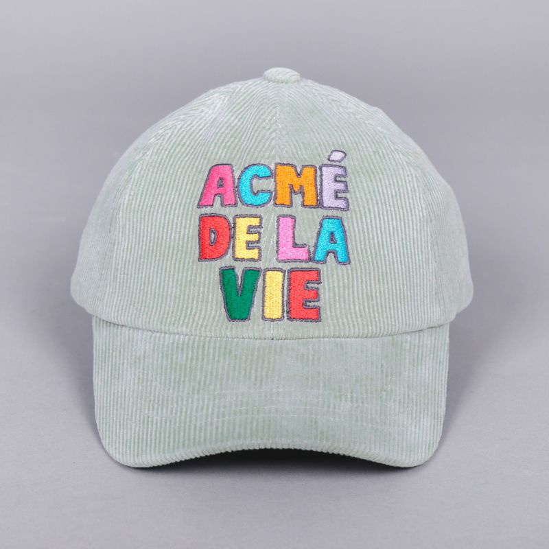 ADLV Acme De La Vie Colorful Corduroy Cap Mint