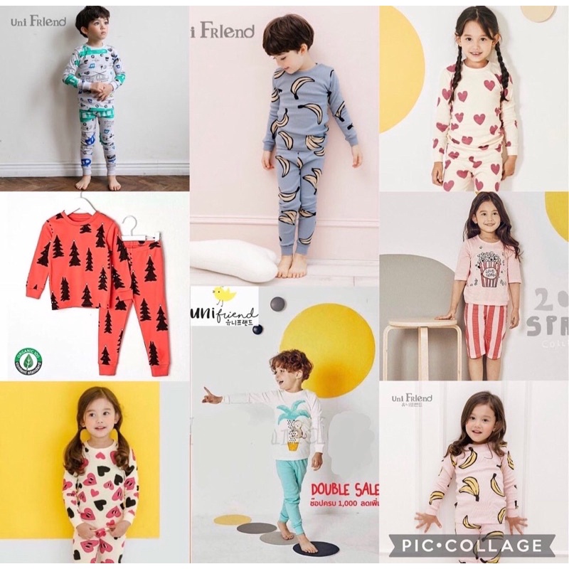 unifriend pajamas / piyama anak unifriend