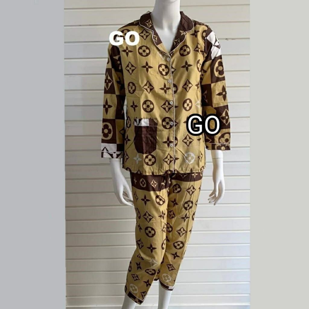BB Piyama PP Wanita Dewasa Murah Baju Tidur Wanita Motif