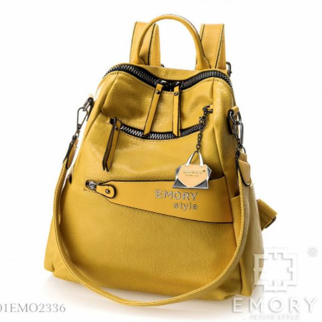 GIBD EMORY Amaya Series 01EMO2336 MULTIFUNGSI TAS RANSEL WANITA IMPORT RANSEL SELEMPANG ORIGINAL