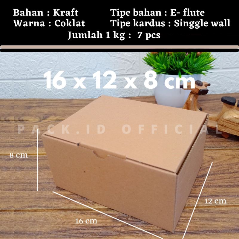 

DUS PACKING 16x12x8 CM BOX PACKING KOTAK KARTON KARDUS CORRUGATED PACKING SOUVENIR DIE CUT