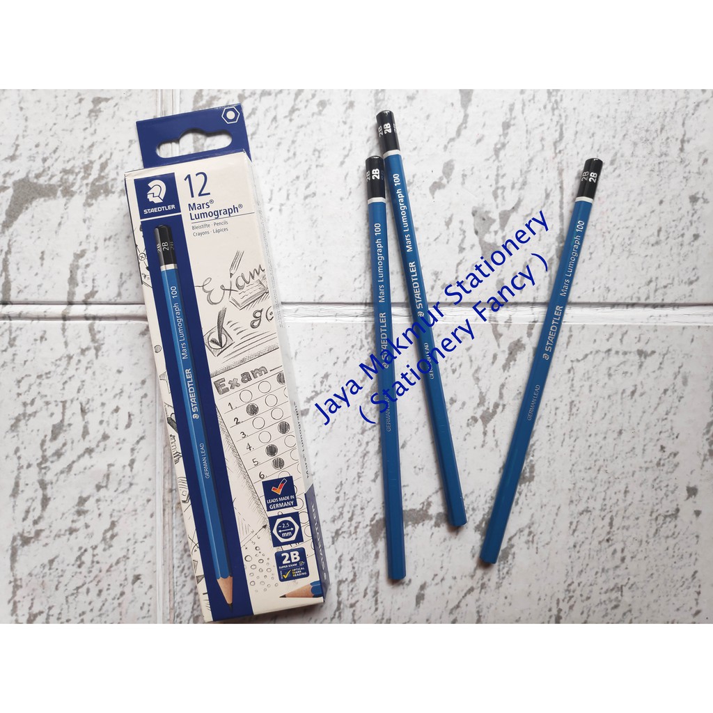 Pensil 2B STAEDTLER super exam 1002B (ORIGINAL)