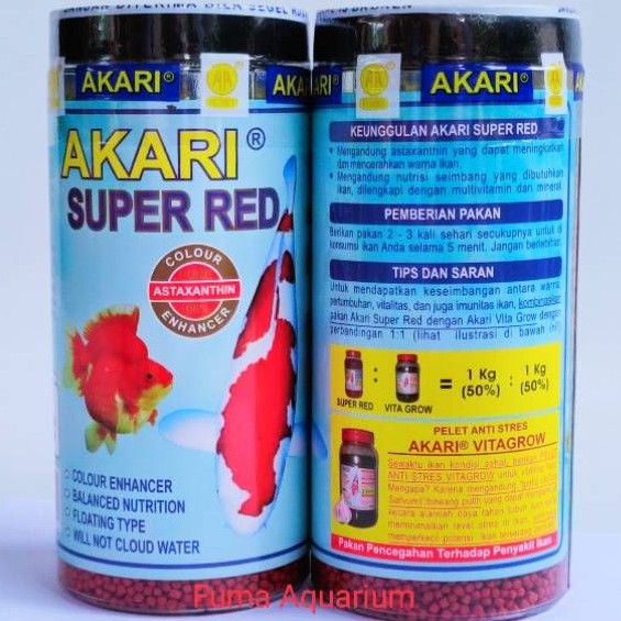 READY STOK !! AKARI SUPER RED 100gr Kemasan Botol