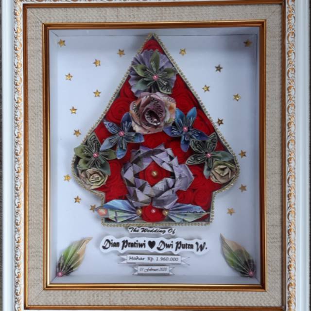 Uang mahar wayang gunungan