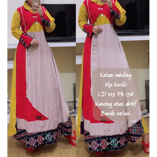 Inayah kanvas 02 / gamis inayah