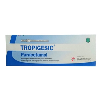 Tropigesic Paracetamol Box