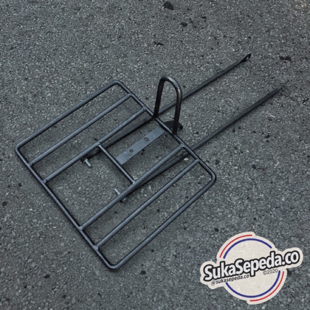 Custom Front Bike Rack Pannier Bagasi Sepeda Depan Federal Fixie Roadbike Sepeda Balap Klasik Murah