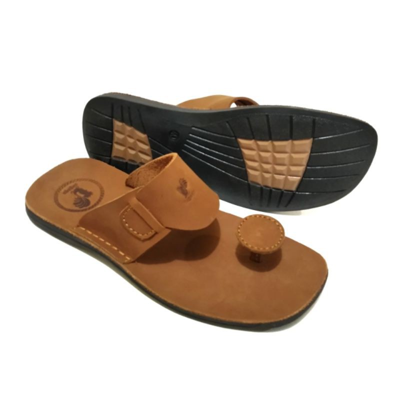 Sandal pria asli kulit sapi