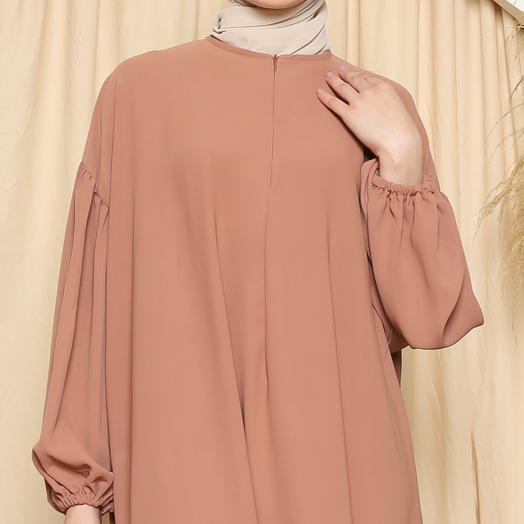 Gamis Abaya Polos - NAJLA Abaya Dress Busana Muslimah - Abaya Turkey