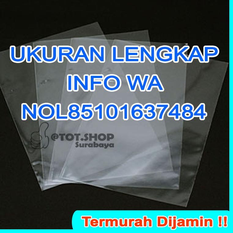 

Berkualitas TEBAL OPP 72 pcs UKURAN 40 X 60 PLASTIK KEMASAN TEBAL BENING Tanpa Lem ,.